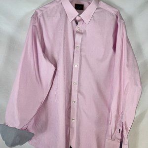 UNTUCKit Mens Button Down Shirt (XL Pink)
